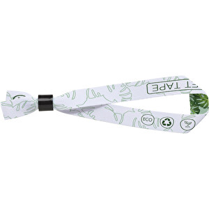 El Festival Armband Aus Recyceltem PET Kunststoff , Green Concept, schwarz, Recyceltes Polyester, Kunststoff, 33,00cm x 1,50cm (Länge x Breite)