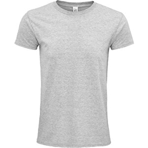 T-Shirt - Epic , Sol´s, graue melange, Organische Baumwolle, M, 71,00cm x 50,00cm (Länge x Breite)