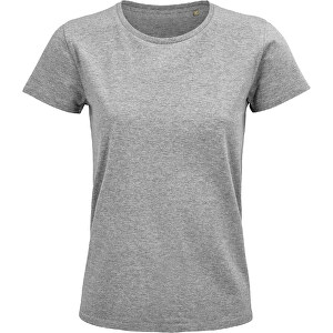 T-Shirt - Pioneer Women , Sol´s, graue melange, Organische Baumwolle, S, 61,00cm x 41,00cm (Länge x Breite)