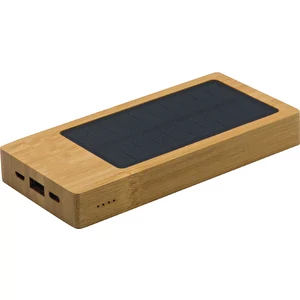  Powerbank bambou solaire 8.000mAh