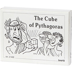 The Cube Of Pythagoras , , 6,50cm x 1,30cm x 5,00cm (Länge x Höhe x Breite)