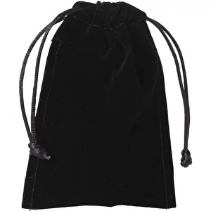 Grand sac en velours noir