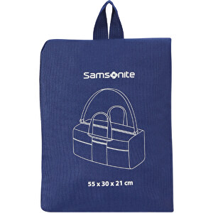 Samsonite - Faltbare Reisetasche , Samsonite, mitternacht blau, 100% Polyester, 7,00cm x 22,00cm x 15,50cm (Länge x Höhe x Breite)