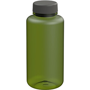 Trinkflasche 'Refresh' Colour 0,7 L , transparent-grün/grau, Kunststoff, 18,00cm (Höhe)