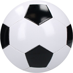 Fussball 'Classico' , weiss/schwarz, Kunststoff, 