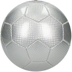 Fussball 'Carbon', Klein , silber, Kunststoff, 