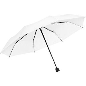 Doppler Regenschirm MiA Innsbruck Mini , doppler, weiß, Polyester, 23,50cm (Länge)