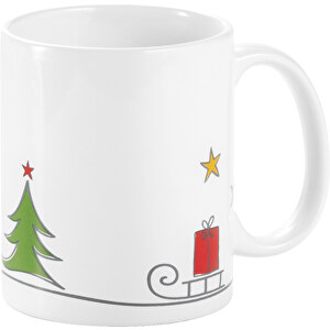 ANCELLE. Weihnachtliche Tasse , gemischt, Keramik, 385,00cm (Höhe)