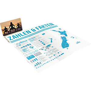 Faltplan Concept-Card Small Green+blue 30 , individuell, 5,50cm x 8,50cm (Länge x Breite)