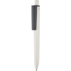 Kugelschreiber RIDGE GRAU RECYCLED , Ritter-Pen, grau recycled/topas grau recycled, ABS-Kunststoff, 141,00cm (Länge)