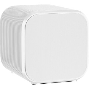 Bluetooth-Lautsprecher Double-Sound , weiß, ABS Kunststoff, 6,00cm x 6,00cm x 6,00cm (Länge x Höhe x Breite)
