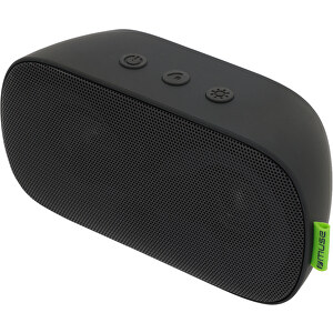 M-370 DJ | Muse 6W Bluetooth Speaker With Ambiance Light , schwarz, ABS, 14,00cm x 8,00cm x 7,50cm (Länge x Höhe x Breite)