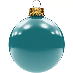 Boule de Noël moyenne 66 mm, co ...