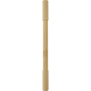 Samambu Bambus Duo Kugelschreiber , natur, FSC certified bamboo, 17,20cm (Länge)