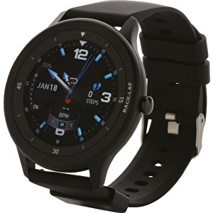 Swiss Peak Watch Aus RCS Recyceltem TPU , schwarz, TPE - recycelt, Aluminium, 26,20cm x 1,00cm x 4,70cm (Länge x Höhe x Breite)