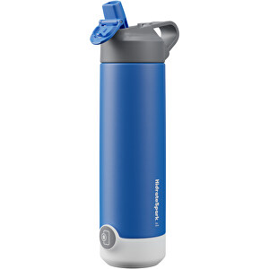 HidrateSpark® TAP 592 Ml Vakuumisolierte Edelstahl Wasserflasche , royalblau, Edelstahl, 27,70cm (Länge)