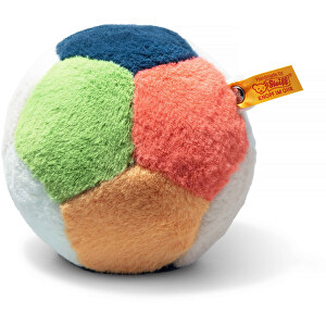 Soft Cuddly Friends Ball Mit Klangspiel , mehrfarbig, aus Plüsch für babysanfte Haut, 13,00cm x 13,00cm x 13,00cm (Länge x Höhe x Breite)
