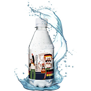 330 Ml PromoWater - Mineralwasser Zur Fussball Europameisterschaft , Kunststoff, 6,40cm x 17,20cm x 6,40cm (Länge x Höhe x Breite)