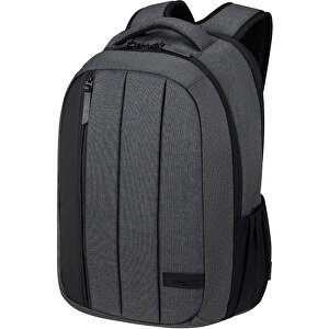 American Tourister - Streethero - LAPTOP BACKPACK 15.6' , grey melange, 100% RECYCLED PET POLYESTER, 45,00cm x 20,50cm x 30,50cm (Länge x Höhe x Breite)