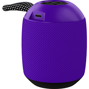 Lautsprecher GrooveFlex , violet / schwarz, Kunststoff, 88,00cm (Höhe)