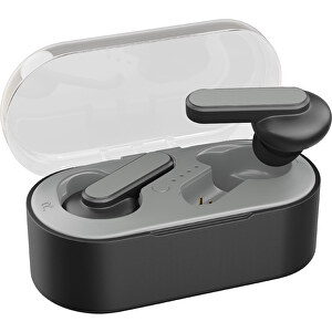 BeatBuddy - Kabellose TWS-Kopfhörer , schwarz / grau, ABS Kunststoff, 80,00cm x 35,00cm x 40,00cm (Länge x Höhe x Breite)
