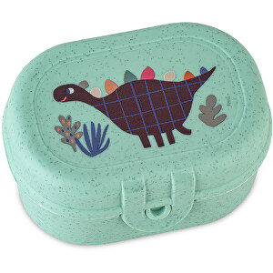 PASCAL MINI REX Snackbox , Koziol, organic green rex, ORGANIC BIO-CIRCULAR, 9,60cm x 5,20cm x 7,00cm (Länge x Höhe x Breite)