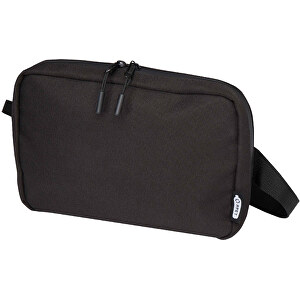 Roam GRS Recycelte Modulare Kulturtasche , schwarz, 900D GRS zertifiziertes recyceltes Polyester, 23,50cm x 16,00cm x 5,50cm (Länge x Höhe x Breite)