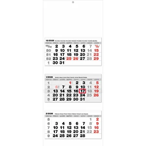 calendrier 3 mois "Odense" 8 la ...