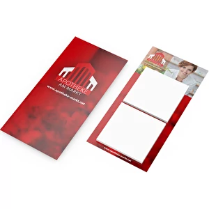 Carnet de notes adhésives White