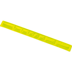 Flexibles Reflexband SEE YOU , gelb, PVC / Stahl, 32,00cm x 3,20cm (Länge x Breite)