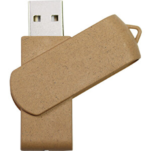 USB Stick COVER 16GB , natur MB , 16 GB , Kunststoff MB , 3 - 10 MB/s MB , 5,40cm x 0,85cm x 1,70cm (Länge x Höhe x Breite)