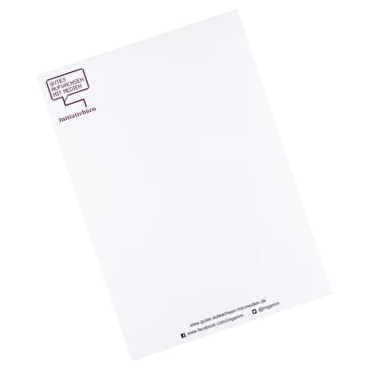 Schreibblock 2-farbig DIN A5 von Stiftung Digitale Chancen