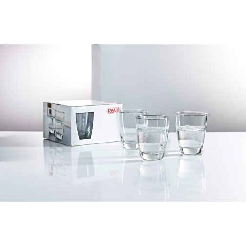 Tiara Becher 0,2 L , Rastal, klar, Glas, 9,80cm (Höhe), Bild 4