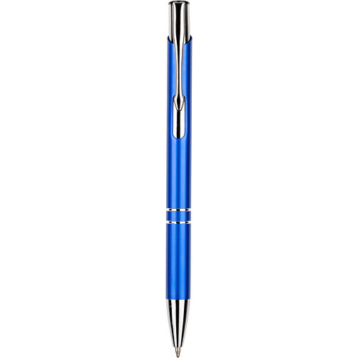 Kugelschreiber Luzern , Promo Effects, blau, Metall, 13,50cm (Länge), Bild 4