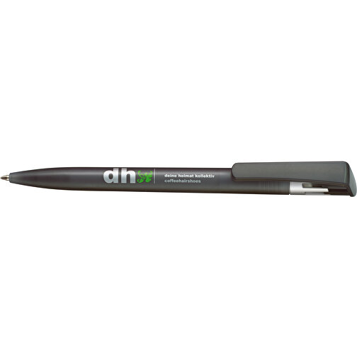 Kugelschreiber All-Star Frozen SI , Ritter-Pen, topaz-grau-frost/silber, ABS-Kunststoff, 14,70cm (Länge), Bild 3