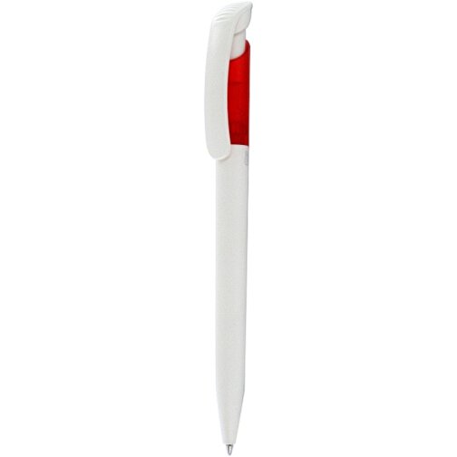 Kugelschreiber BIO-PEN , Ritter-Pen, feuer-rot, Cellulose-Kunststoff ABS, 14,80cm (Länge), Bild 1