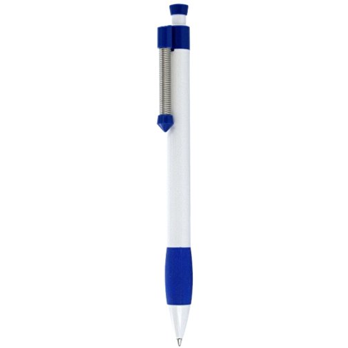 Kugelschreiber Spring Grippy , Ritter-Pen, azurblau, ABS-Kunststoff, 14,10cm (Länge), Bild 1