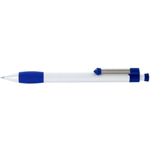 Kugelschreiber Spring Grippy , Ritter-Pen, azurblau, ABS-Kunststoff, 14,10cm (Länge), Bild 3