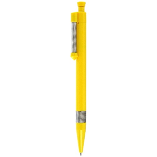 Kugelschreiber Spring SP , Ritter-Pen, zitronen-gelb, ABS-Kunststoff, 14,10cm (Länge), Bild 1