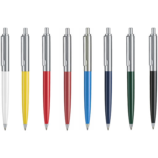 Kugelschreiber KNIGHT , Ritter-Pen, dunkel-blau, ABS + Metall, 13,40cm (Länge), Bild 4
