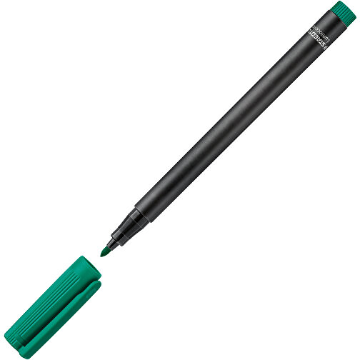 STAEDTLER Lumocolor Permanent M , Staedtler, grün, Kunststoff, 14,10cm x 0,90cm x 0,90cm (Länge x Höhe x Breite), Bild 2