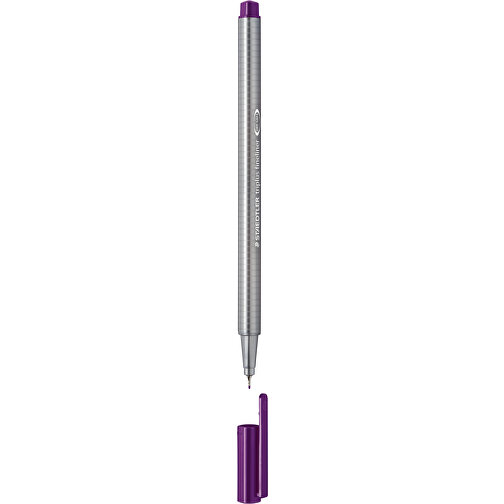 STAEDTLER Triplus Fineliner , Staedtler, violett, Kunststoff, 16,00cm x 0,90cm x 0,90cm (Länge x Höhe x Breite), Bild 1
