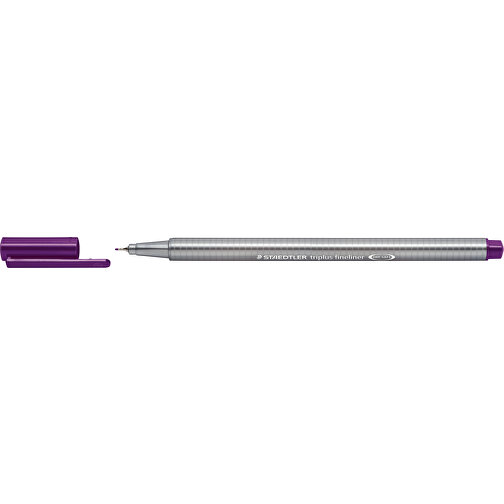 STAEDTLER Triplus Fineliner , Staedtler, violett, Kunststoff, 16,00cm x 0,90cm x 0,90cm (Länge x Höhe x Breite), Bild 3
