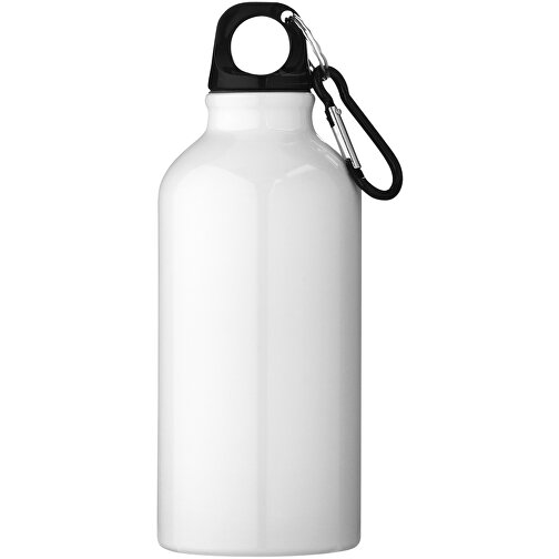 Oregon 400 Ml Aluminium Trinkflasche Mit Karabinerhaken , weiß, Aluminium, 17,50cm (Höhe), Bild 6
