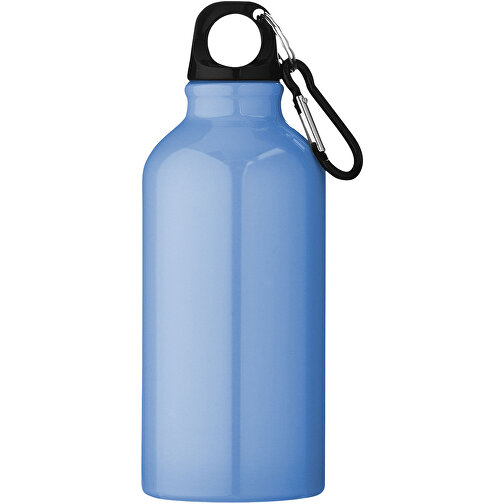 Oregon 400 Ml Aluminium Trinkflasche Mit Karabinerhaken , hellblau, Aluminium, 17,50cm (Höhe), Bild 4