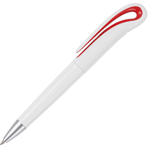 Kugelschreiber Aus Kunststoff Ibiza , rot, ABS, Plastik, , Bild 2