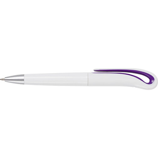 Kugelschreiber Aus Kunststoff Ibiza , violett, ABS, Plastik, , Bild 3