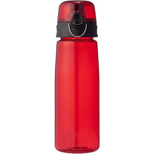 Capri 700 Ml Tritan™ Sportflasche , transparent rot, Eastman Tritan™, 25,00cm (Höhe), Bild 1