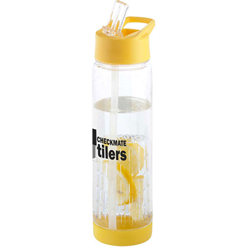 Tutti Frutti 740 Ml Tritan™ Sportflasche Mit Infuser , transparent / gelb, Eastman Tritan™, 25,90cm (Höhe), Bild 5