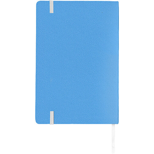 Classic A5 Hard Cover Notizbuch , hellblau, Karton, Lederimitat Papier, 21,30cm x 1,50cm x 14,50cm (Länge x Höhe x Breite), Bild 3